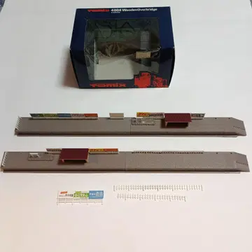TOMIX 4004 목조 과선교 4001 대향식 홈 세트