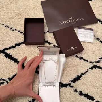 COCOSHNIK 골드 체인 목걸이