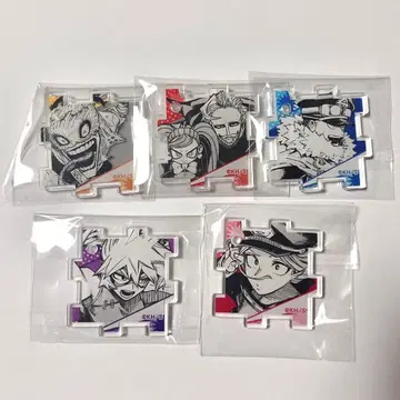 나의 히어로 아카데미아 원화전 퍼즐 키링 5종 세트