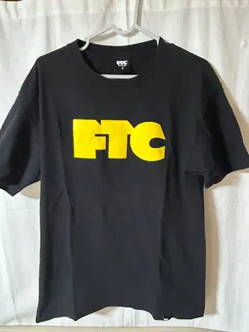 FTC 블랙 T셔츠 m 사이즈 y2k 스케이터 레어 로고