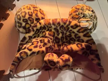 디즈니 레오파드 무늬 팬캡