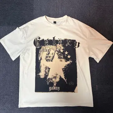 Galaxy 별 프린트 티셔츠