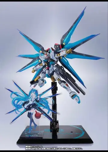 건담 with 하츠네 미쿠풍 캐릭터