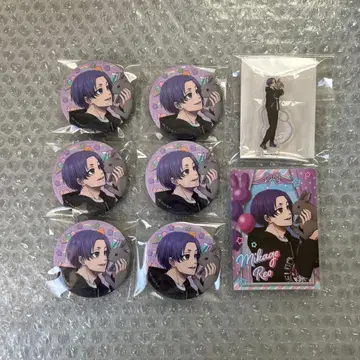 블루 록 Rabbit 캔뱃지 혜택 미니 미니 아크릴 스탠드 미카게 레오