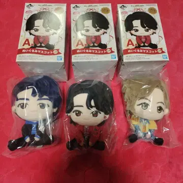 제일복권 Mrs. GREEN APPLE A상 봉제 인형 마스코트 총 3종