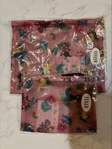 페이 메쉬 파우치 2세트