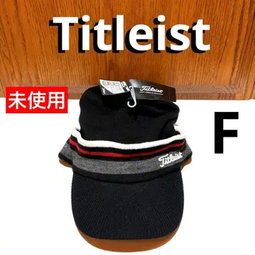 타이틀리스트 방풍 안감 니트 모자 F (블랙 계열)