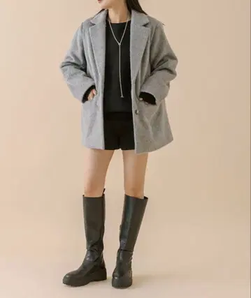 mline 페더 BIG 자켓