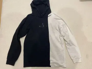 조던 후드티 블랙/화이트