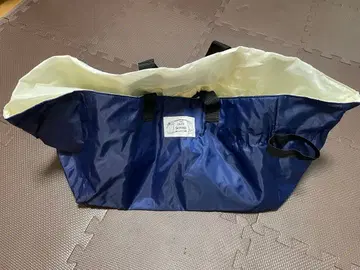 레지 카고백 에코백 보온 보냉 고양이 심플 네이비