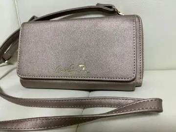 아놀드 파머 W 포켓 미니 백 골드