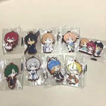 새벽의 연화 캡슐 러버 마스코트 전 9종 컴플리트