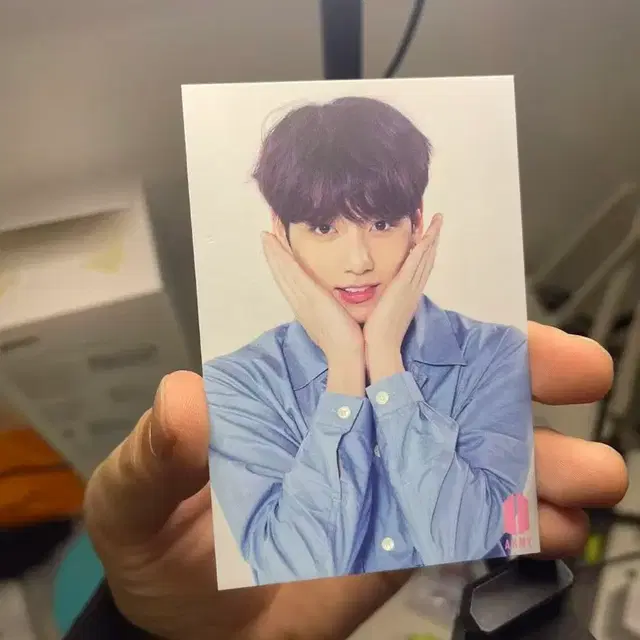 방탄 bts 정국 럭키 아미부스 포카