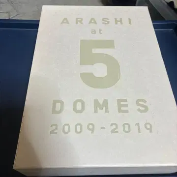 ARASHI 5대 돔 투어 팜플렛 세트 2009-2019