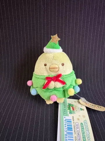 택 포함 새상품 스미코구라시 테노리 봉제 인형 펭귄? 트리