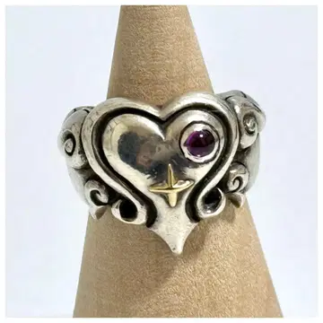 T-KOO52 티쿠 피프티투 엔젤 하트 실버 반지