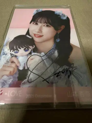 =LOVE 야마모토 안나 친필