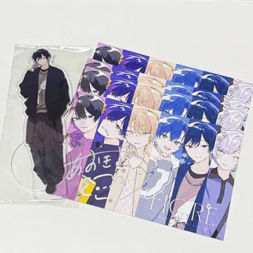 아오키바 아크릴 스탠드 사인 포함 엽서