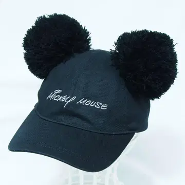 미키마우스 미키 폼폼 캡 팬캡