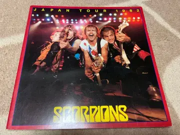 SCORPIONS 스콜피온즈 1982년 내한 투어 팜플렛