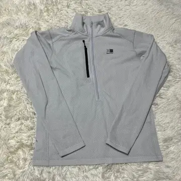 [ 새상품급 ] 칼리머 서멀 하프 지퍼 M 101508 라이트 그레이