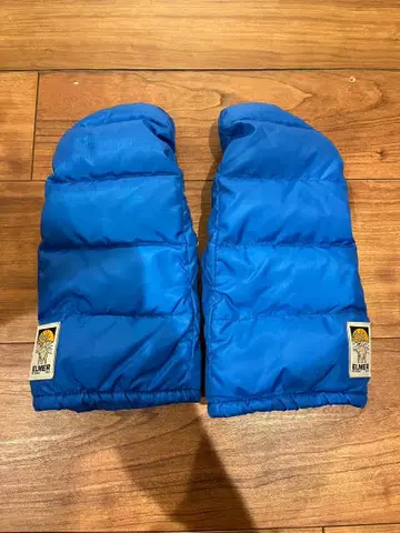 ELMER 다운 미튼 파랑