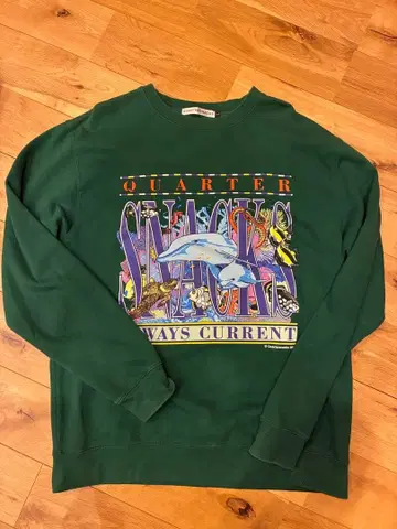 QUARTERSNACKS 그린 트레이닝복 L 사이즈