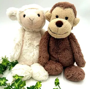 [새상품급] Jellycat 제리캣 양 원숭이 M 2세트