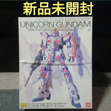 새상품 MG 1/100 RX-0 유니콘 건담 Ver.Ka 반다이