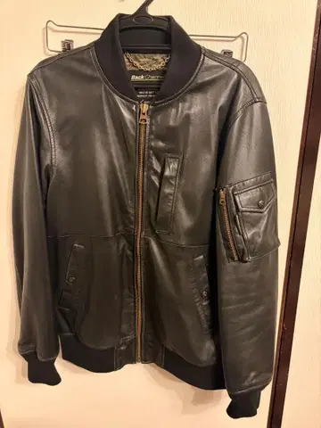 BackChannel 가죽 자켓 S 사이즈 백 채널 ma-1