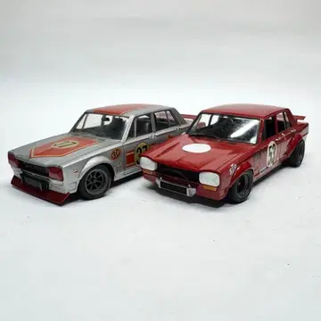 아오시마 1/24 하코스카 스카이라인 완성품 2대 세트