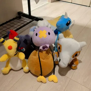 포켓몬 봉제 인형 세트 중형