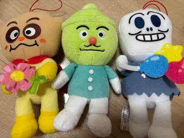 호빵맨 봉제 인형 세트