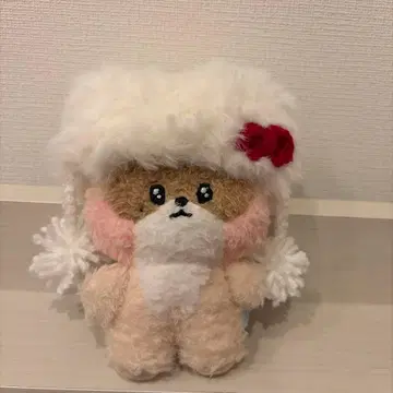 zeroni 봉제 인형 옷 hanini 고양이 귀 모자 hanini