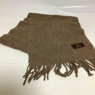 램스울 100% 베이지 머플러