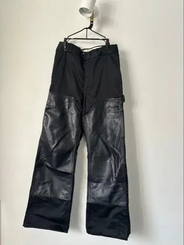 vujade LEATHER TROUSERS