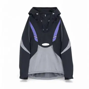 chloma Y2K 아노락 :cord model 스틸 그레이