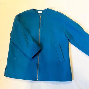 SHIPS any 노카라 자켓 40 블루 오피스 캐주얼 겨울/봄
