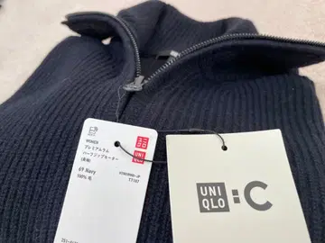 미사용 새상품 UNIQLO 100% 울 니트 스웨터 XS