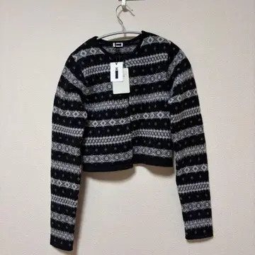 택 포함 H BEAUTY&YOUTH 크롭 가디건 페어아일