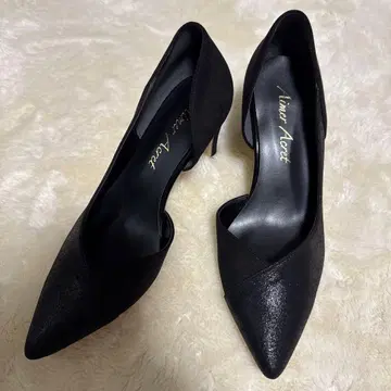 엘레강트 블랙 스틸레토 펌프스