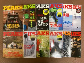 PEAKS 피크스 잡지 2015년 세트