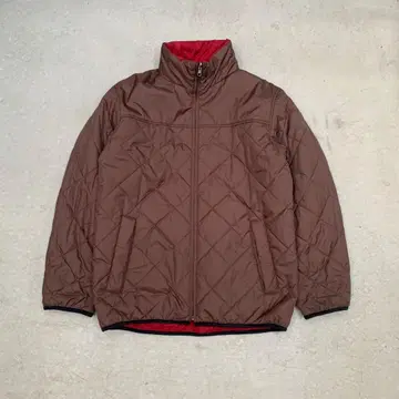 남성용 M 퀼팅 충전솜 집업 자켓 UNIQLO 브라운