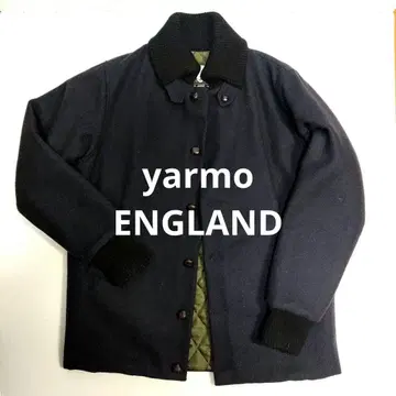 야모 돈키 코트 사이즈 42 L 네이비 영국제