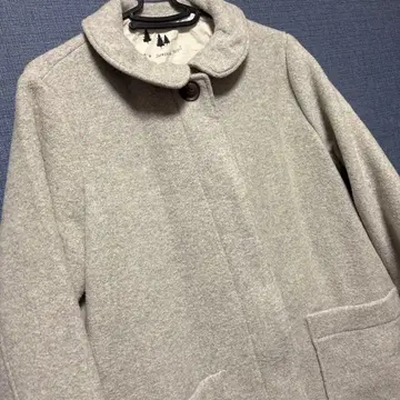 Samansa Mos2 그레이 롱 코트