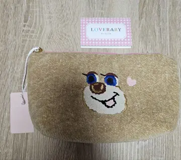 FEILER LOVERARY 자수 파우치 도업 테디