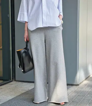 spick&span 맨투맨 루즈 팬츠