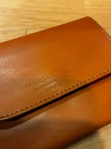 Daines&Hathaway 카드 케이스 브라이들 가죽