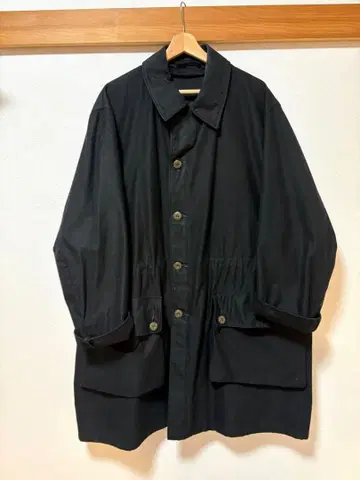 [ 좋은 사이즈 ] 스웨덴군 M-59 필드 코트 후염 블랙 C54