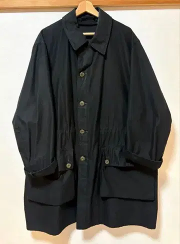 [ 좋은 사이즈 ] 스웨덴군 M-59 필드 코트 후염 블랙 C54